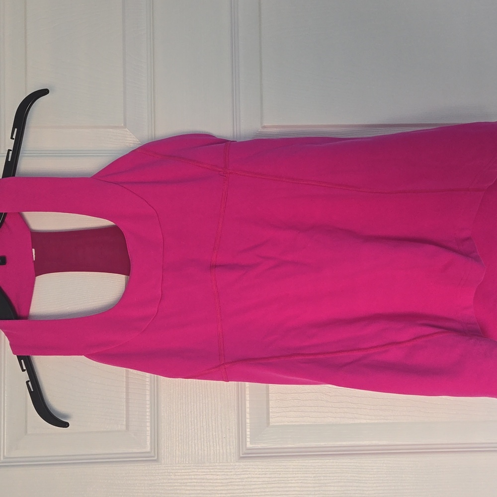 Lululemon tank hot pink tank